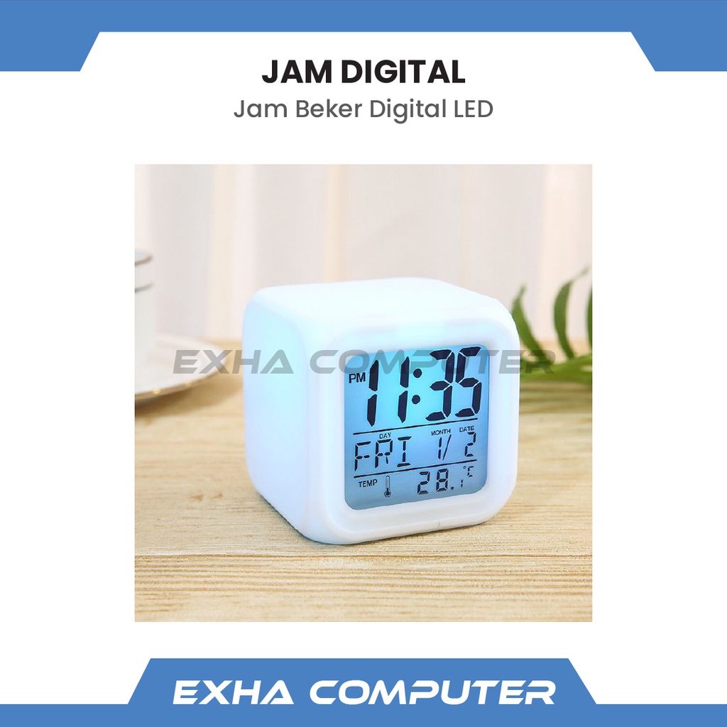 JAM BEKER DIGITAL MOODY CLOCK