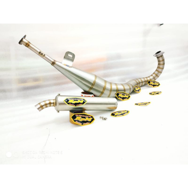 Knalpot Original RPM Pipe On Yamaha RXZ