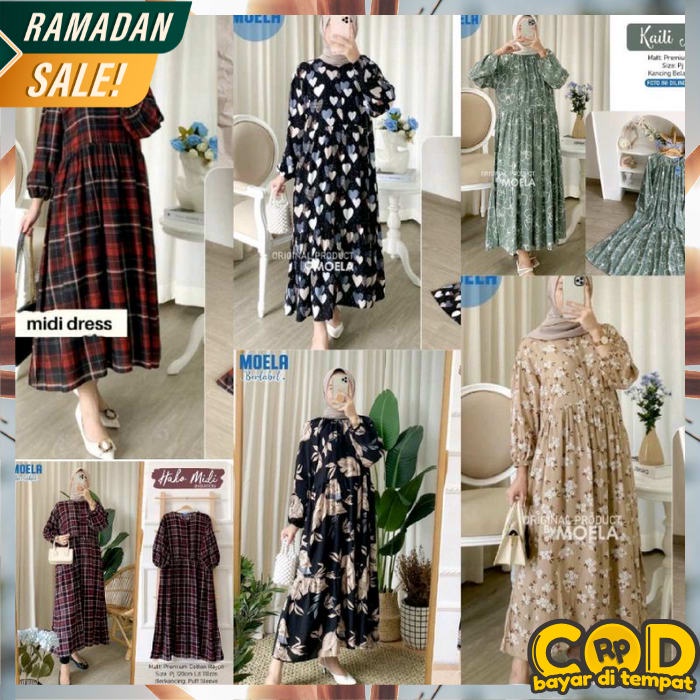 Dress Pesta Kondangan Gamos Perempuam Ayasan Prempuan Dwsa Gami Dewsa Simple Eanita Cewe Viral Pakau