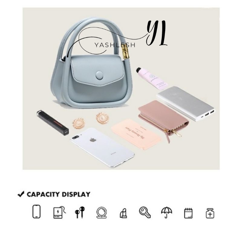 ROSIE BAG TAS WANITA SELEMPANG HANDBAG (GRATIS PITA SYAL) BISA COD