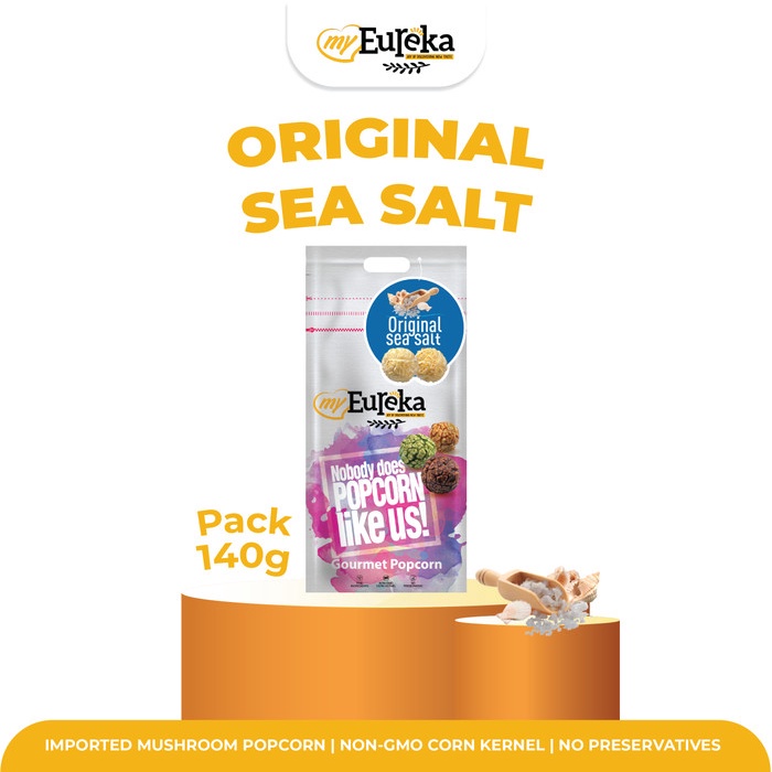 

[BISA COD] Eureka Popcorn ORIGINAL SEA SALT PACK