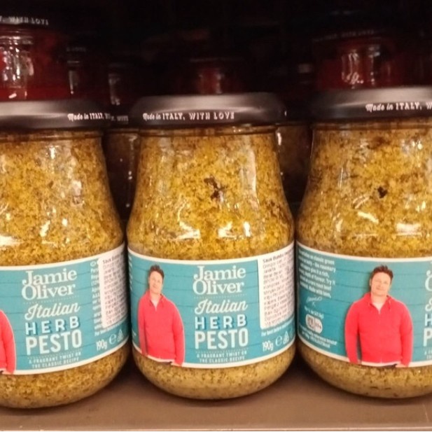 

Jamie oliver italian herb pesto 190gr