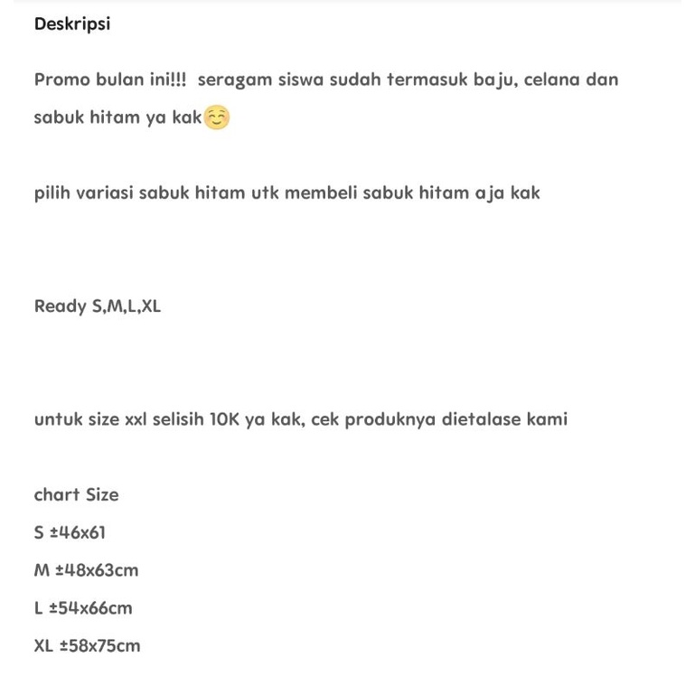 Sakral / Seragam siswa / latihan IKSPI Kera Sakti