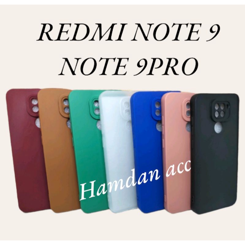 SoftCase Casing Redmi NOTE 9 REDMI NOTE 9 PRO PELINDUNG BELAKANG HP CAMERA