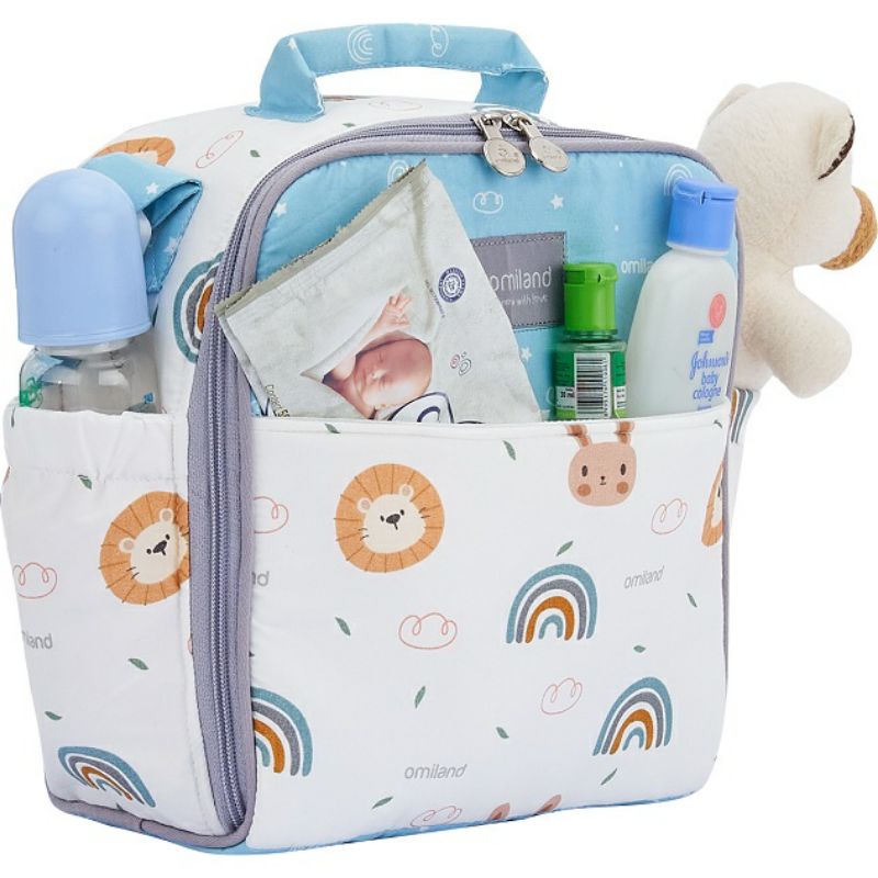 Omiland Tas Bayi Kecil Saku Print Rainbow Series OB28171/OB28172