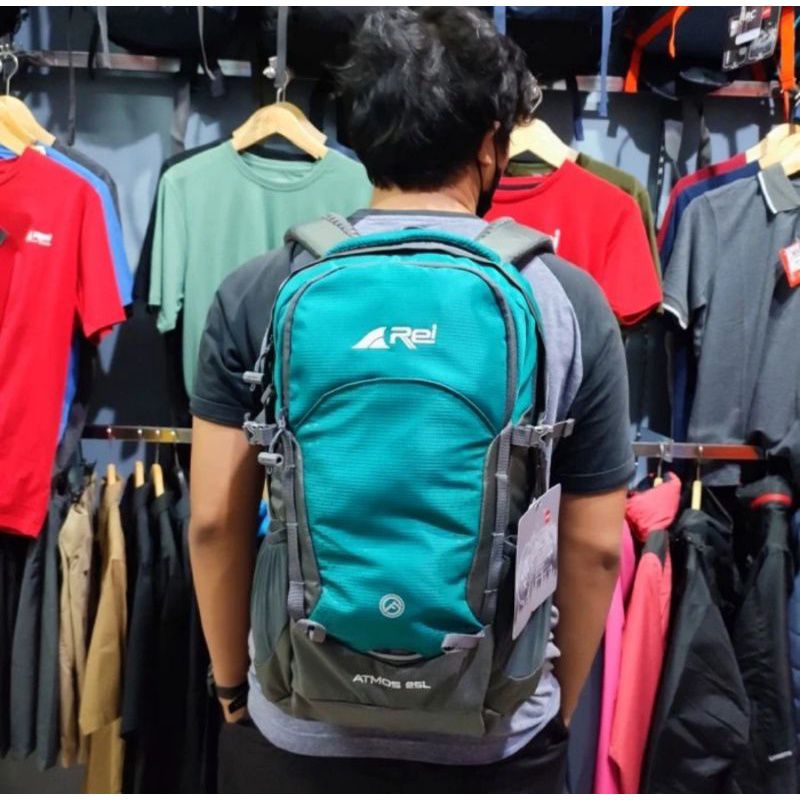 Tas Ransel Rei Atmos 30L+Raincover Original