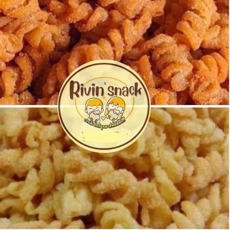 

TrxL1x1W MAKARONI SPIRAL 500gr (PEDAS / ASIN / DAUN JERUK / THAILAND / BALADO / CIKRUH / MIX ) RIVIN SNACK