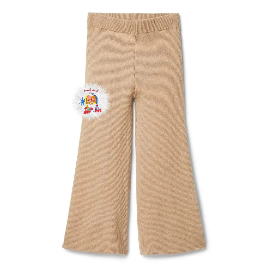 Janie and Jack Cropped Flair Sweater Pant Size 14T