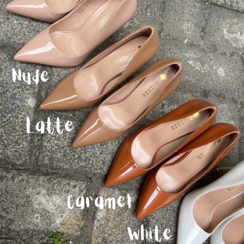 Kate Stiletto in 10cm (glossy) READY BIGTREE HEELS