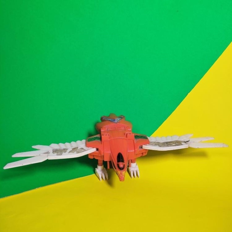 power rangers zeo deluxe megazord red falcon v head