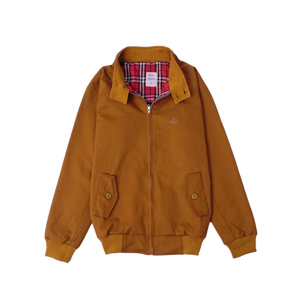 Goster Harrington Jacket - Calid Duck Brown