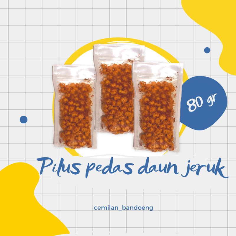 PILUS PEDAS DAUN JERUK KEMASAN 80 GR