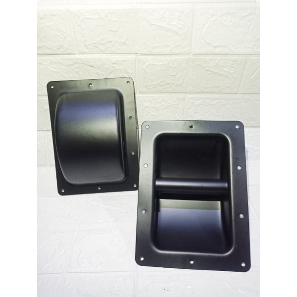 HANDLE BOX SPEAKER  HANDEL BOX BESI IMPOR PRESS HALUS TEBAL IMPORT