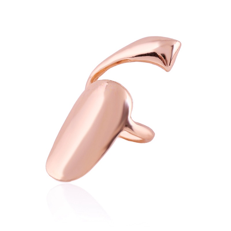1 Pcs Logam Kuku Cincin Untuk Wanita Fashion Keren Ujung Jari Kuku Cincin Perhiasan Hadiah Pesona Punk Gadis Jari Kuku Rings Pesta Ornamen