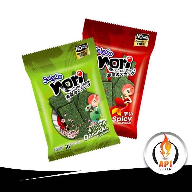 

idCc1C6 SELECO NORI SEAWEED / RUMUT LAUT PANGGANG 16g