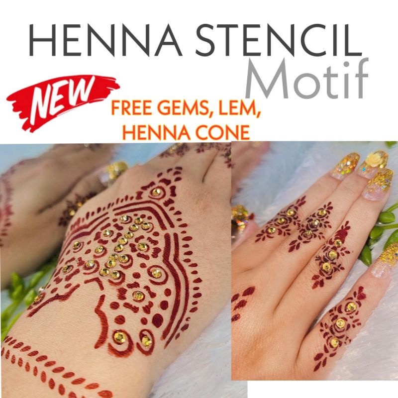 HENNA STENCIL