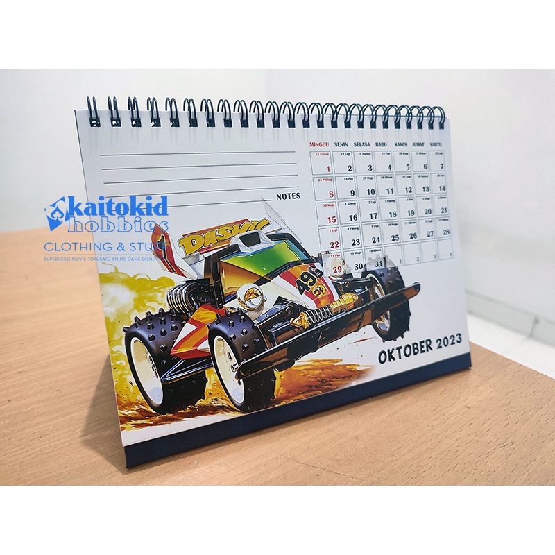 

Kalender Meja 2024 TAMIYA / Mini 4WD Calendar bisa custom desain bebas