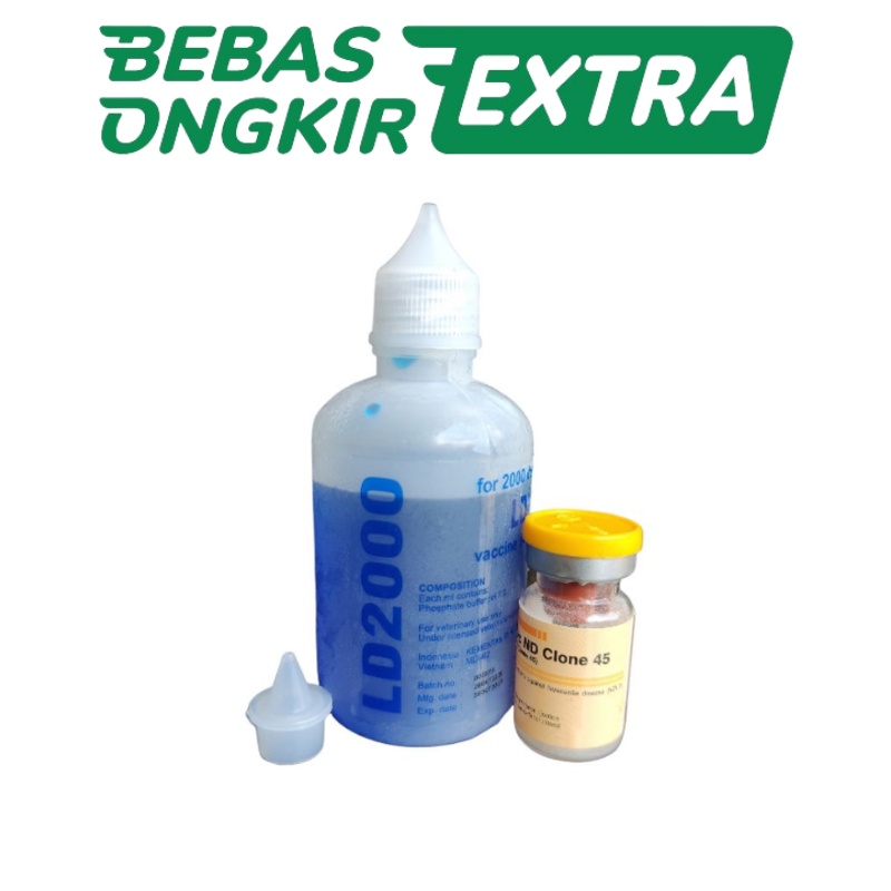 VAKSIN MEDIVAC ND CLONE 45 LD 2000 Vaksin Ayam Pertama