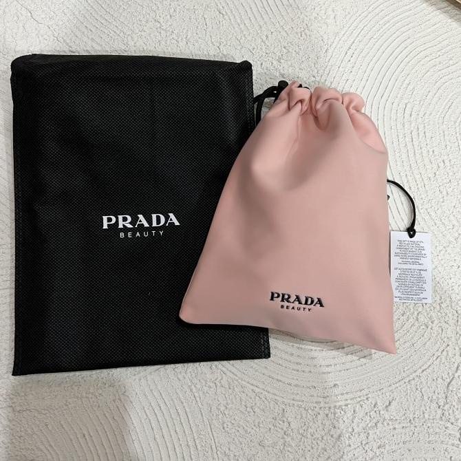 Prada Reversible Pouch 2 Tone ORIGINAL VIP GIFT
