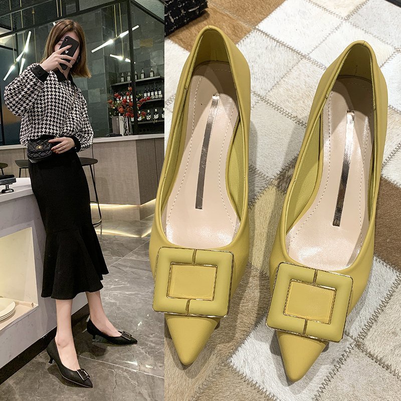 ( AMOUR ) High Heels Wanita Kerja Premium Import Fashion A-282