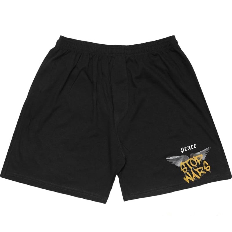 (Bisa COD Dan Gratis Ongkir) Boxer Motif Best Seller 03 | Boxer Motif | Boxer Pantai | Celana Boxer | Celana Pantai| Celana Pendek Unisex | Celana Dala-STOP WARS