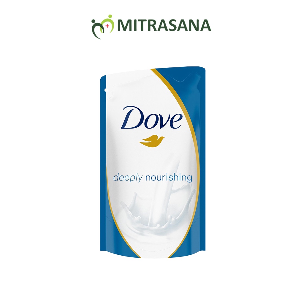 Dove Body Wash Deeply Nourishing Refill 850 Ml
