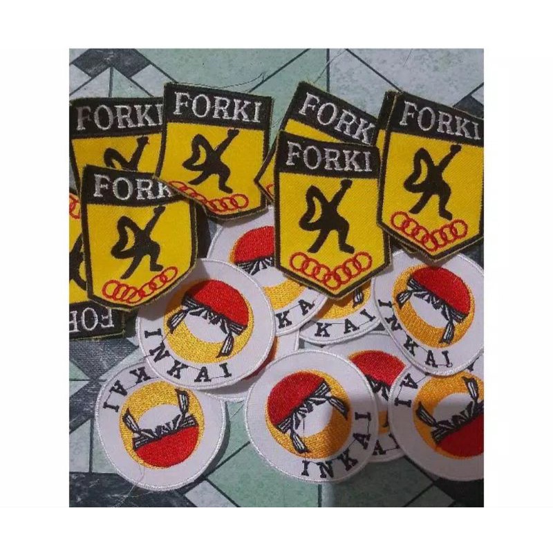Jual Perlengkapan Bordiran Logo INKAI dan FORKI | Shopee Indonesia