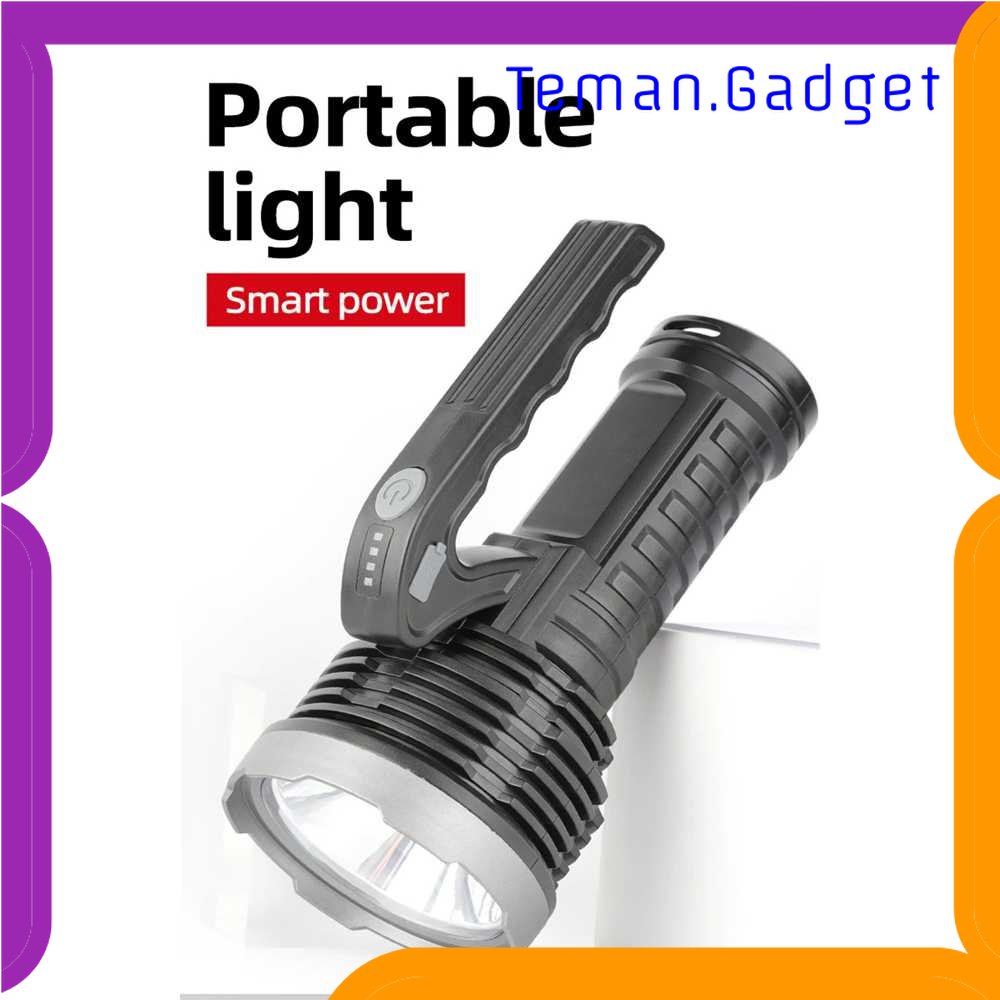 TG-SNT WLZH Senter LED Portable Flashlight Recharge T6+COB 1000 Lumens - SL02
