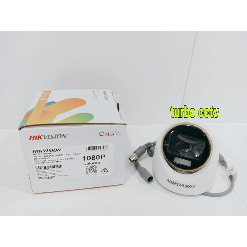 Cctv Hikvision Colorvu Audio Ds-2Ce70Df3T-Pfs 2Mp Indoor Berkualitas Best Seller