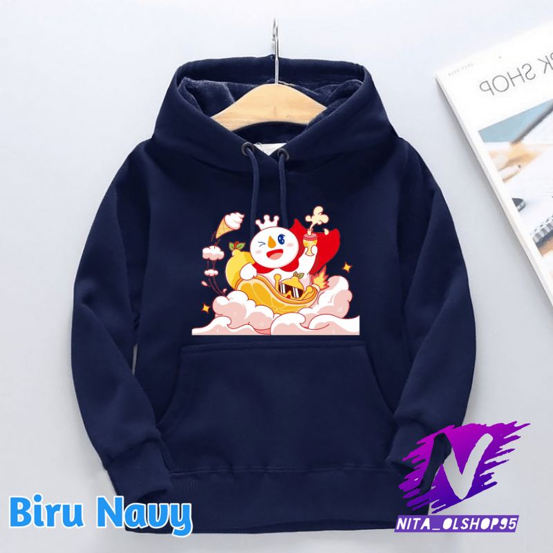 jaket sweater anak mixue