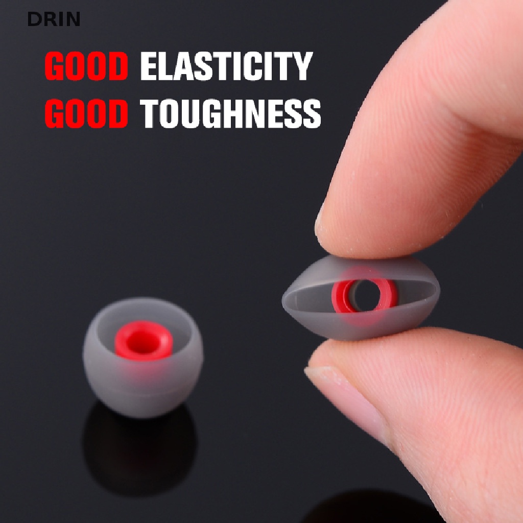 Dr Silicone Upgrade Headphone Eartips Noise Isolag Dengan S M M- L Size vn