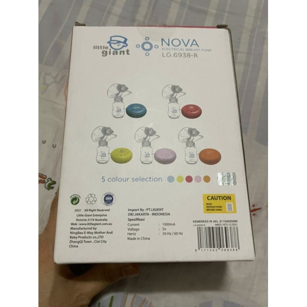 POMPA ASI ELEKTRIK LITTLE GIANT NOVA - POMPA ASI ELEKTRIK - PUMPING ASI ELEKTRIK