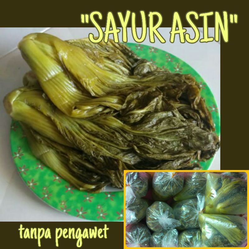 

SAYUR ASIN BASAH GWAT HOMEMADE 500 GRAM (GOSEND, GRABEXPRESS ONLY) FRESH HIGENIS TANPA PENGAWET BASAH AIR