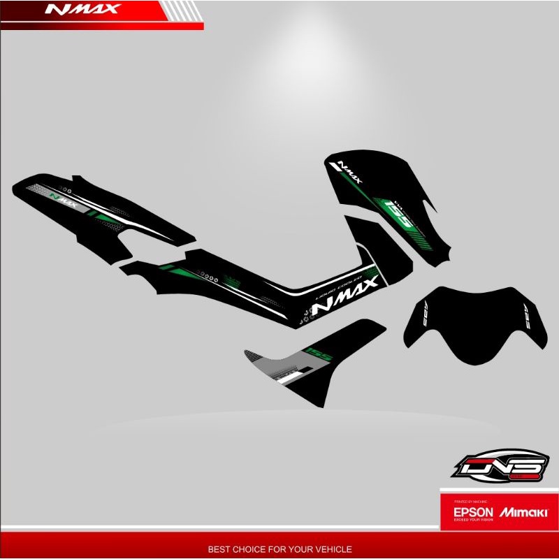 STRIPING STIKER NMAX OLD TRANSPARAN CUSTOM