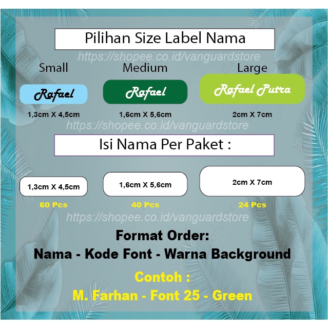 CUSTOM LABEL NAMA SERAGAM SEKOLAH KAOS ANAK STIKER SABLON SETRIKA PESANTREN NAME TAG LAUNDRY