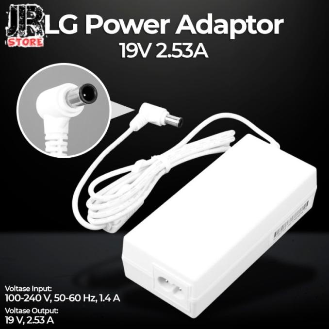 LG POWER ADAPTOR 19V 2.53A - LCAP45 - WHITE