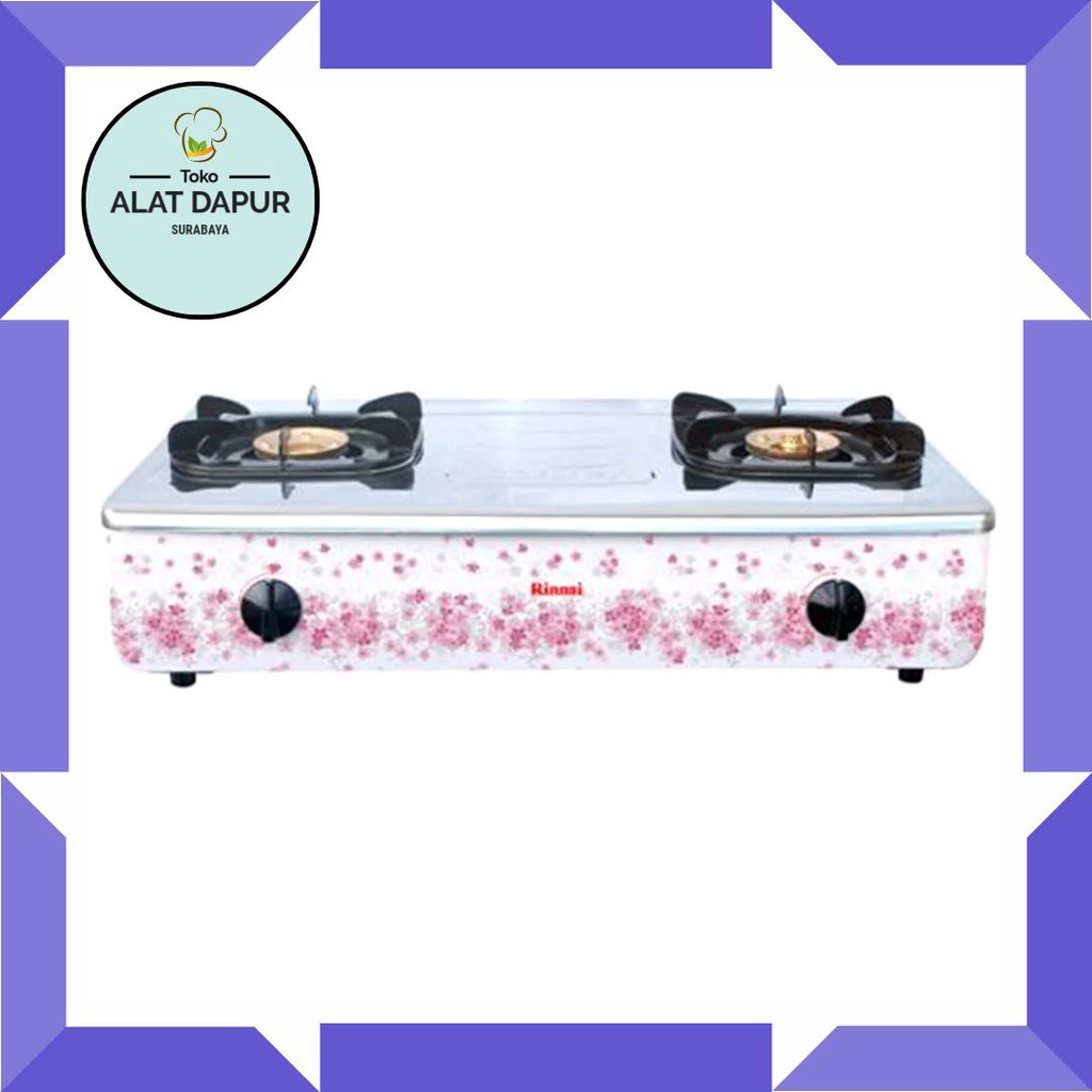 RINNAI kompor gas 2 tungku RI 712AF / 712 AF