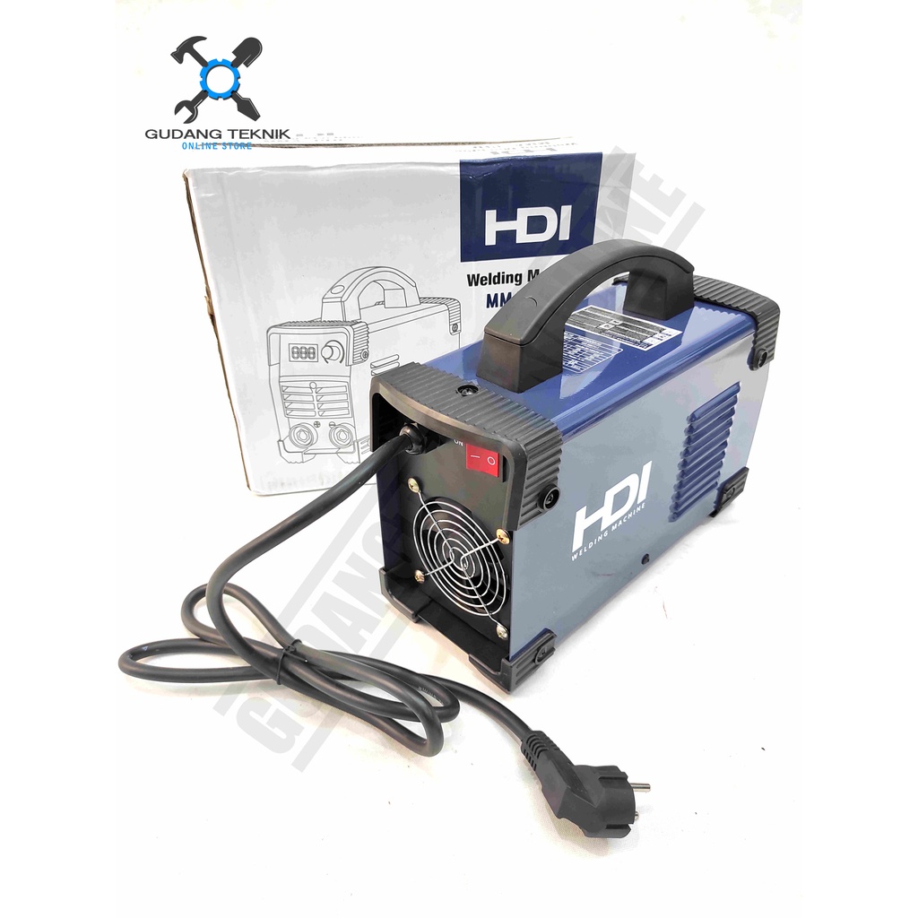 Mesin Las Listrik 140A HYUNDAI HDI MMA140 / Mesin Inverter Welding Trafo Travo Las MMA 140 MMA-140 HYUNDAI