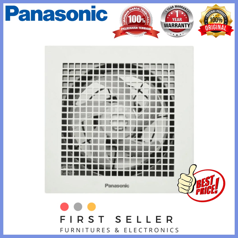 EXHAUST FAN / HEXOS PLAFON PANASONIC FV-25 TGU / FV 25TGU5 (10 INCH)