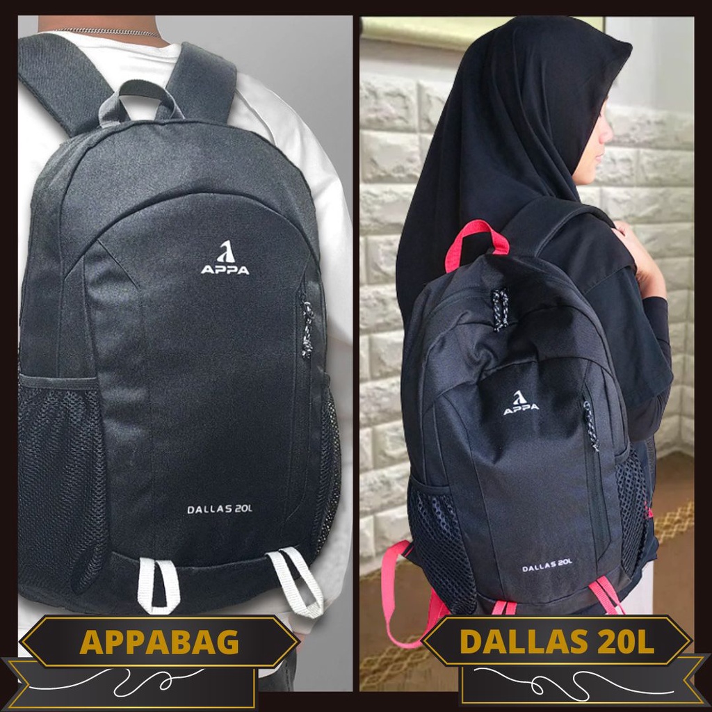 Tas AP8018 DALLAS Ransel Sekolah Olahraga Camping Tracking Perjalanan untuk Pria Wanita