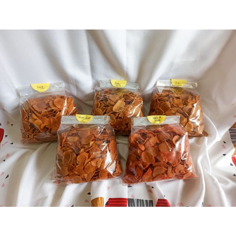 

keripik cimol aneka rasa 500 gram