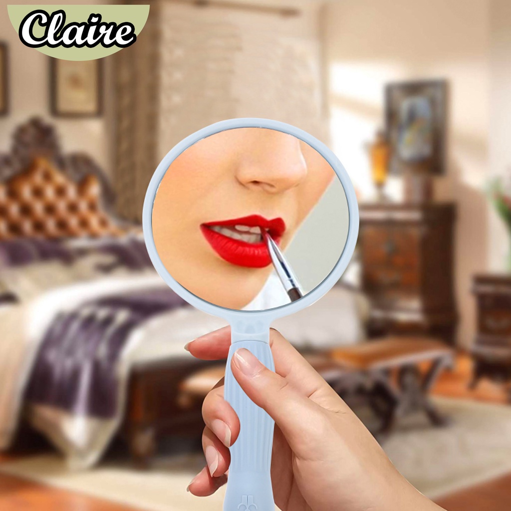 CERMIN MUNGIL / CERMIN GAGANG KECIL / CERMIN BENTUK BULAT / CERMIN VIRAL