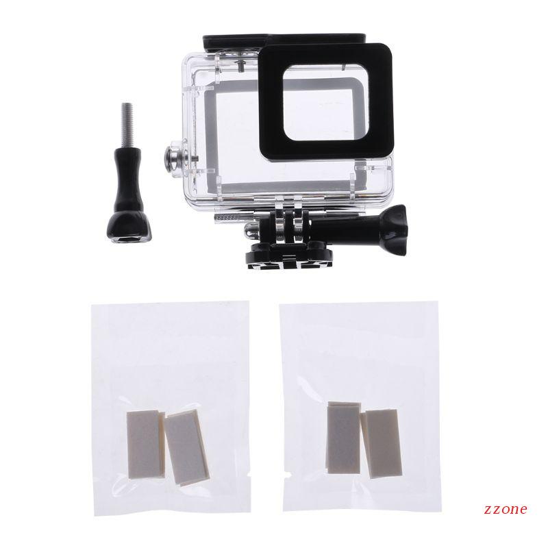 Zzz Housing Anti Air Untuk Case Untuk Hero5 6 Action Camera Hero5 6 Edit Hitam