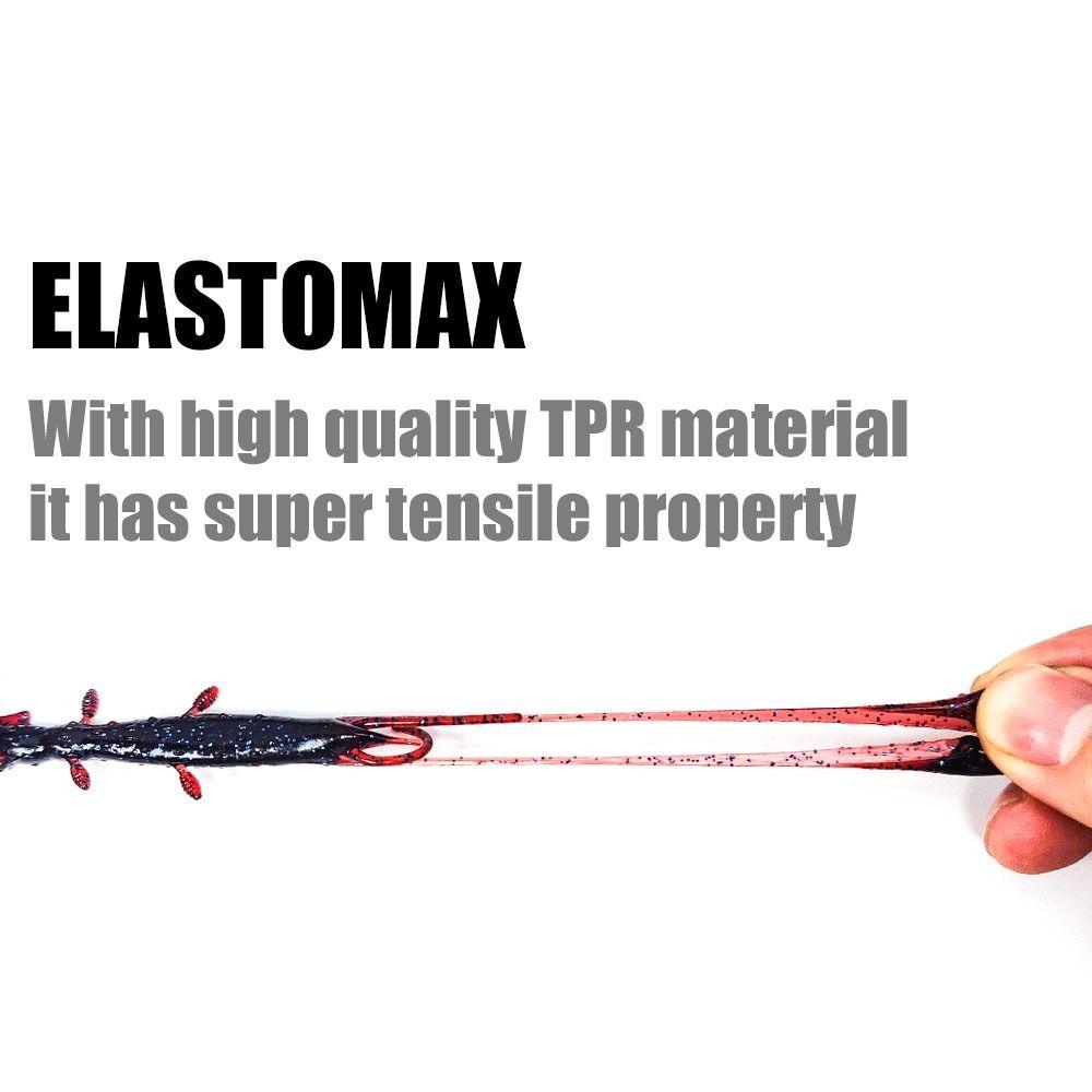 Top 50mm/65mm Umpan Ikan Udang Bass Swimbait Mengambang Silicone Baits