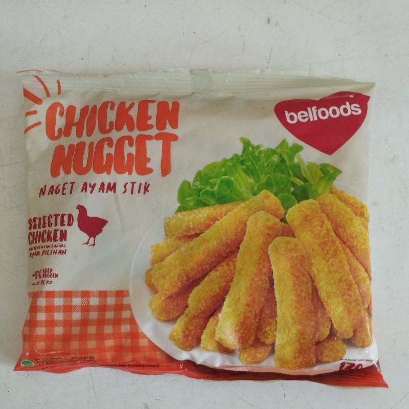 

BELFOODS FAVORITE CHICKEN NUGGET STIK 170 GRAM