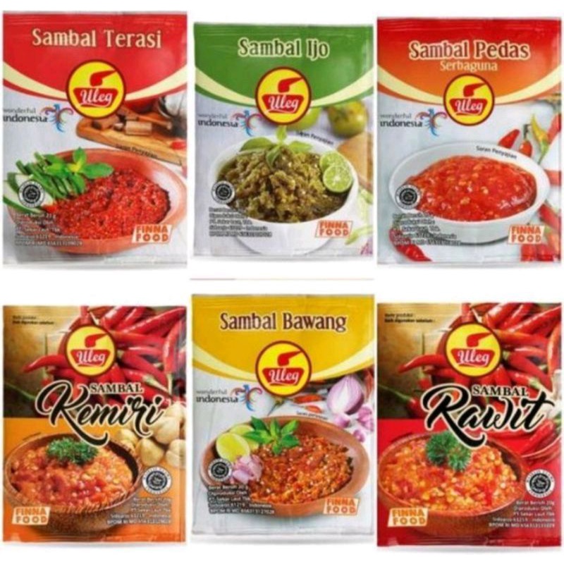 

SAMBAL ULEG VARIAN 1 pak