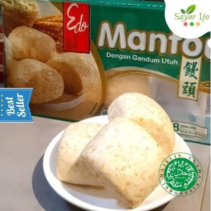 

Edo Mantou Gandum Utuh 320 Gr Isi 8 Pcs Fresh Frozen Bakpau Multigrain
