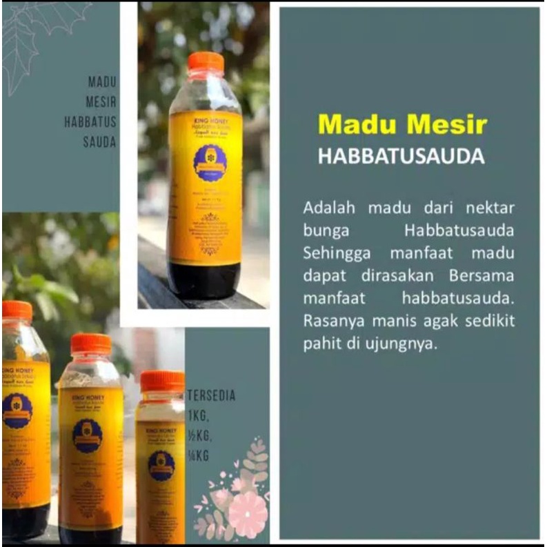 

Madu asli king honey habbatusauda madu habbatus sauda pure habbats honey madu yaman sidr madu mesir