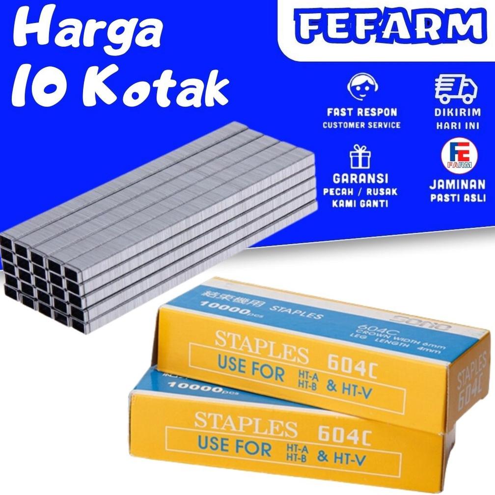 

[PRODUK MLQZV] Tapetool Refill Staples Isi Ulang Tapetool FEFARM KCB