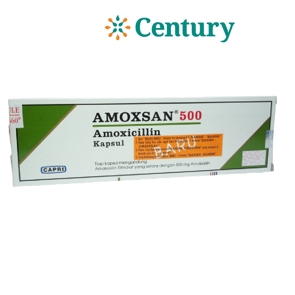 AMOXSAN 500 500 MG 1 STRIP @ 10 KAPSUL